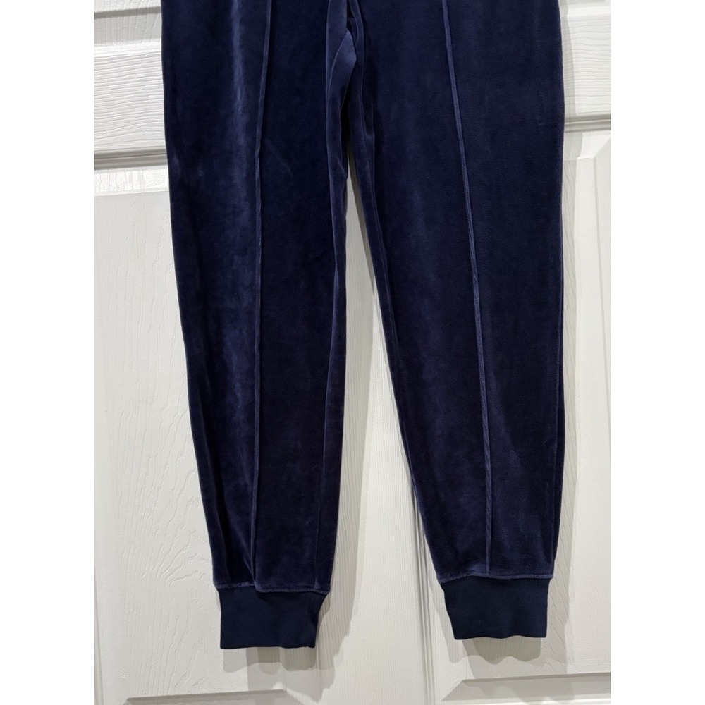 Polo Ralph Lauren Sweatpants Girls Sz LG 12/14 Blue Suede Elastic Waist Joggers - Picture 5 of 7